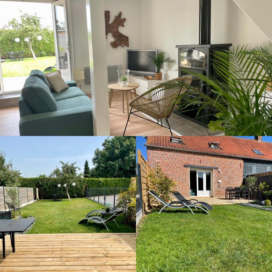 Le Clos Des Glycines Saint-Martin-Lez-Tatinghem Exteriör bild